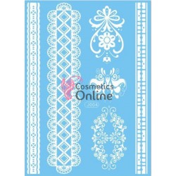 Tatuaje temporare pentru corp HENNA Alb J004